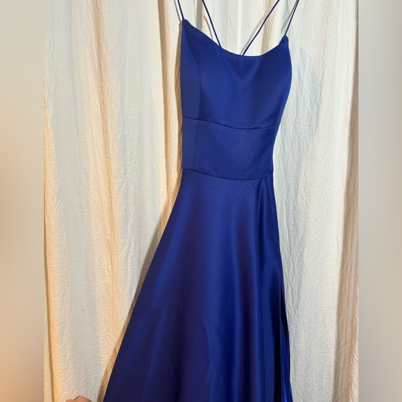 Royal Blue Prom Dress - Picture 6 of 7